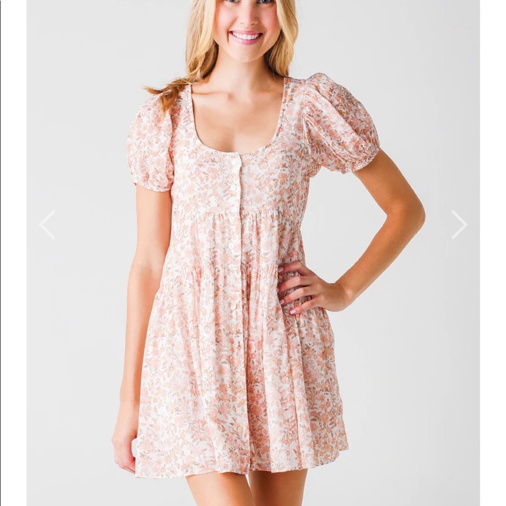 LoveShackFancy Runa dress, vanilla foam size medium